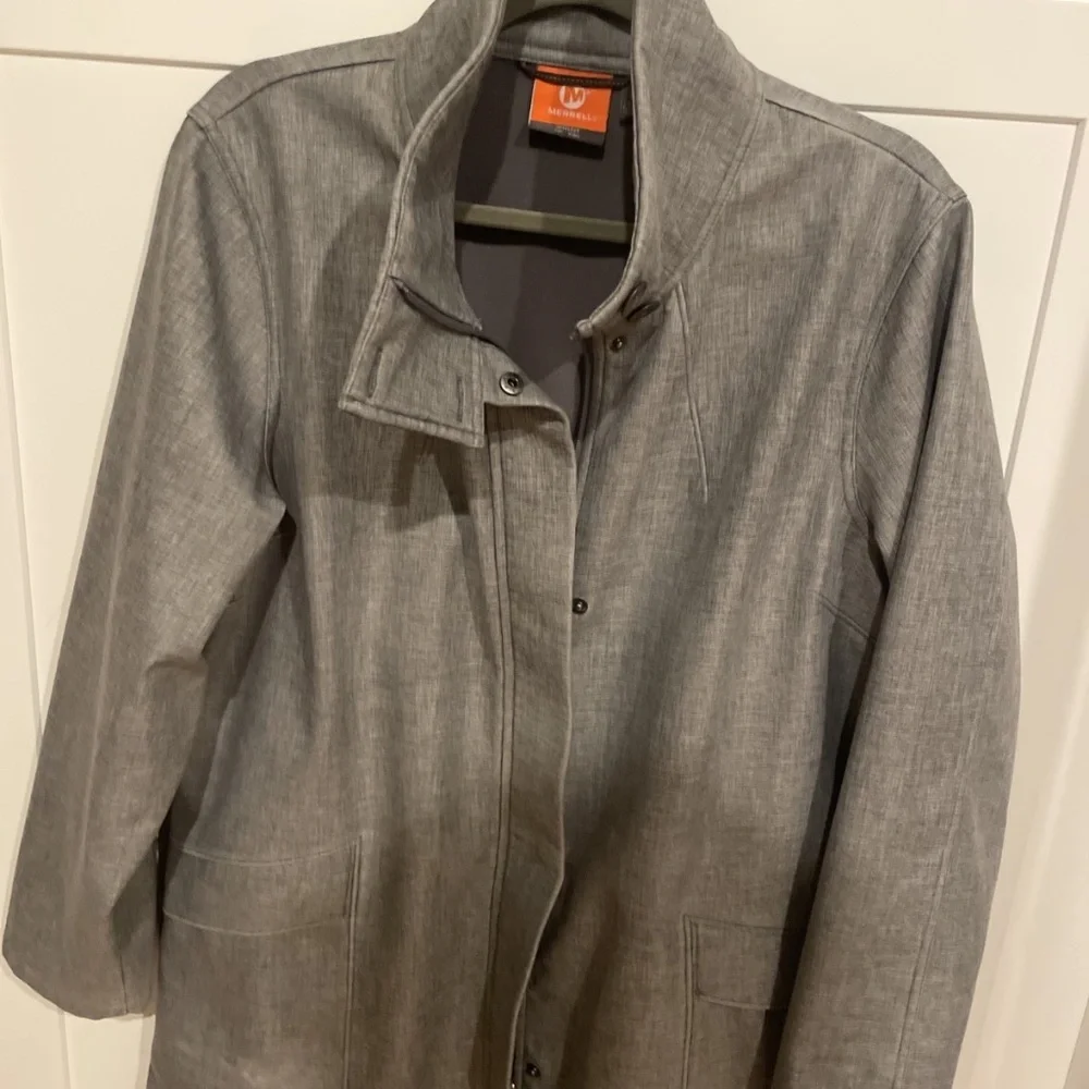 Merrell Women's Gray Dry + Wind Jacket Size XL